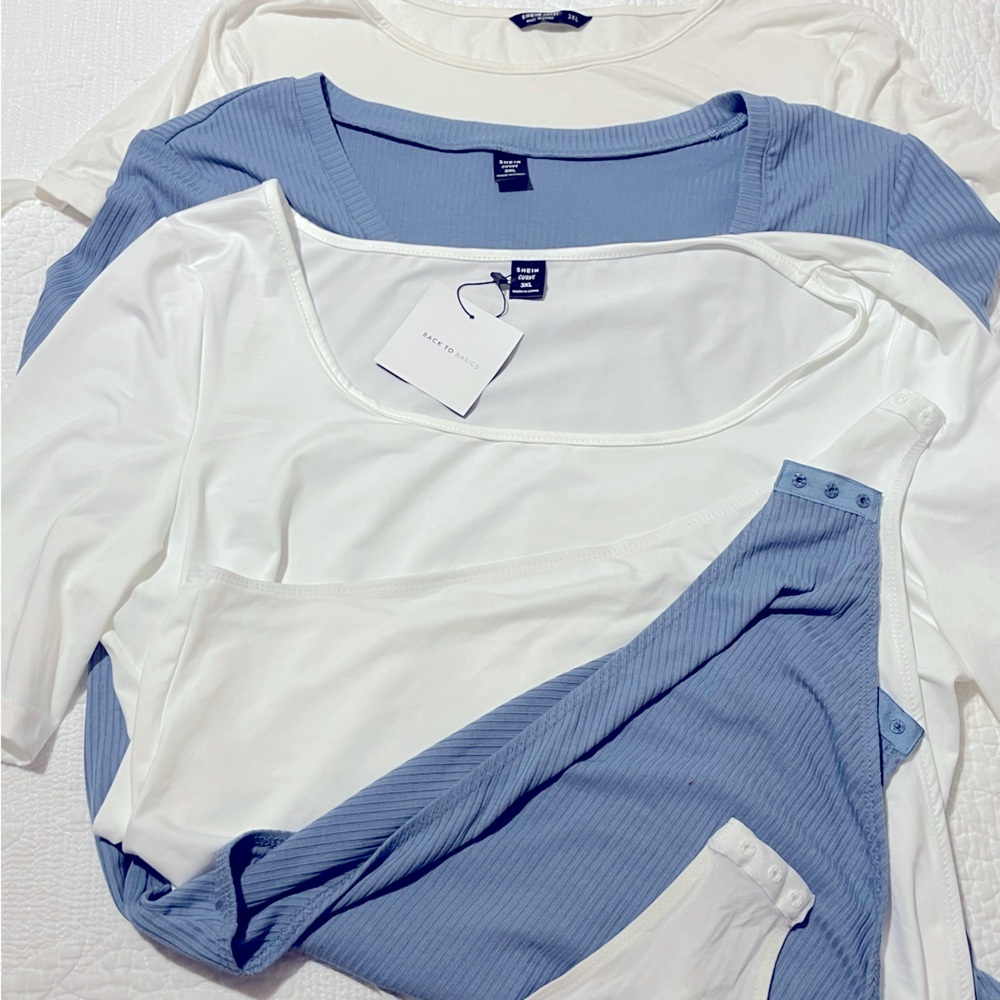 3 for $10⭐️BUNDLE⭐️SHEIN curve body suit bundle of 3! Size 3XL